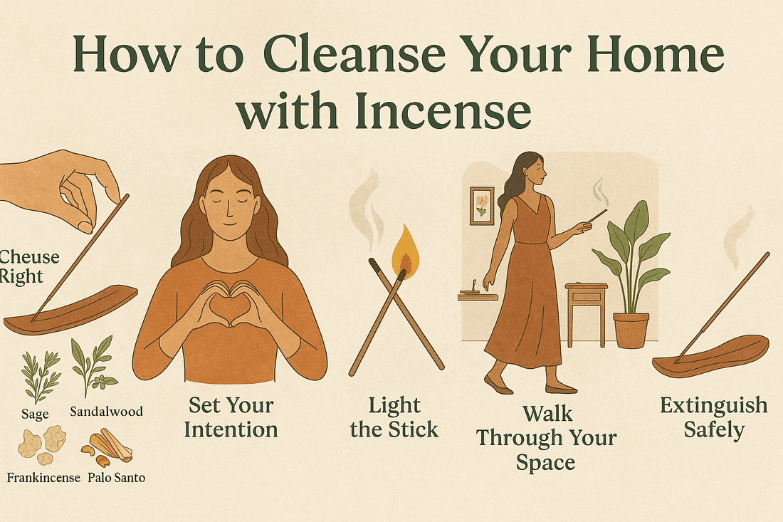 🌿 How to Cleanse Your Home with Incense: A Complete Guide for Cyprus Homes - Auras Workshop