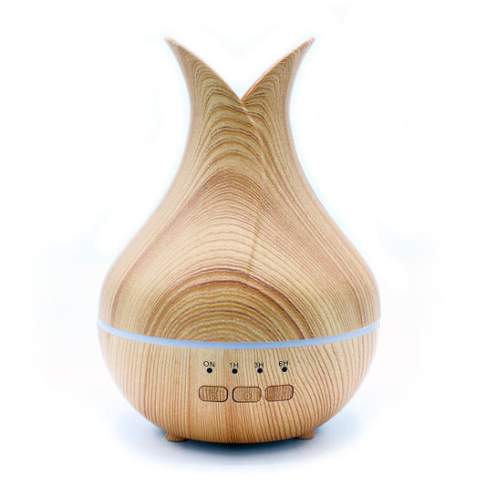 Palermo Aroma Diffuser – Wood Grain Teardrop
