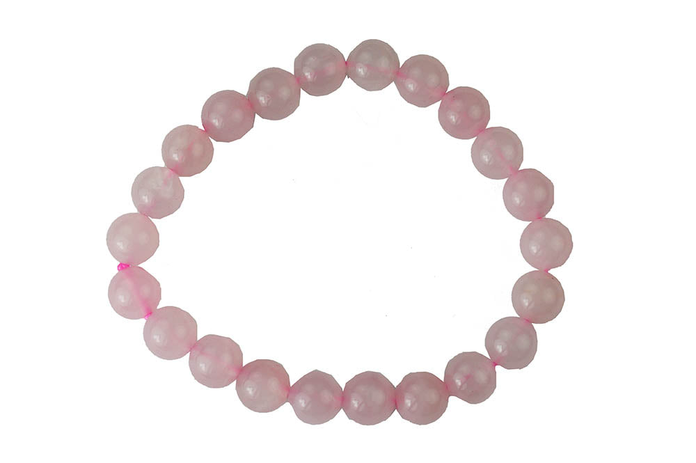 Rose Quartz Bracelet 8mm Beads