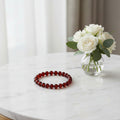 Carnelian Bracelet 8mm Beads