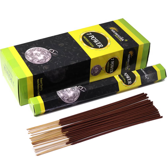 Aromatika Charcoal Free Hex Incense – 7 Powers | Protection, Energy & Intention Setting