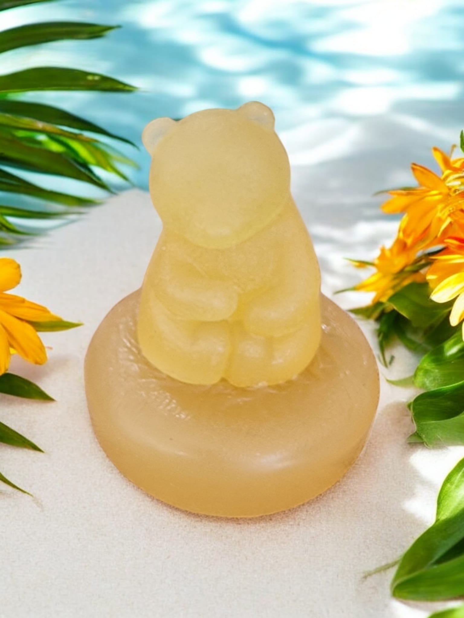 Bear Grapefruit Ginger Children's Soap Auras Workshop