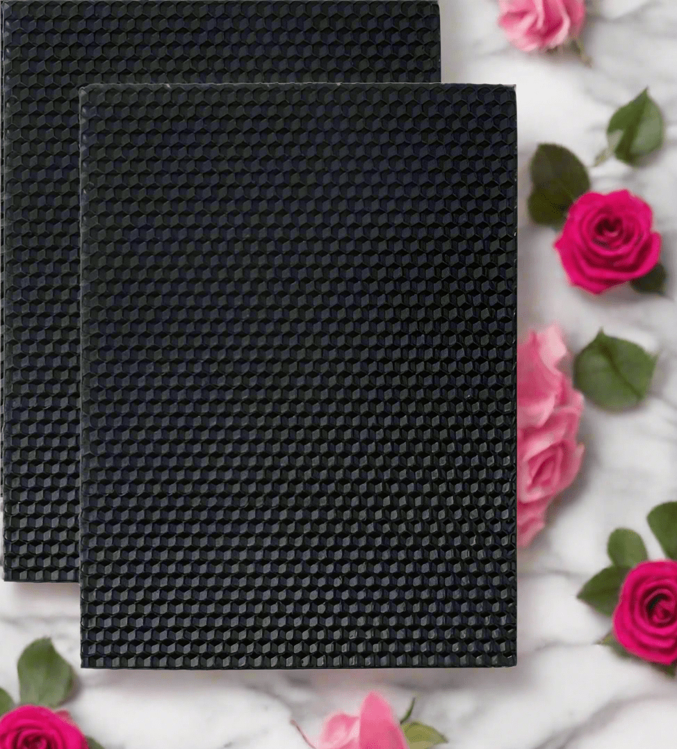 🖤 Black Beeswax x2 Sheets - Auras Workshop Auras Workshop