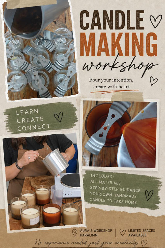 Candle Making Workshop - Auras Workshop Auras Workshop