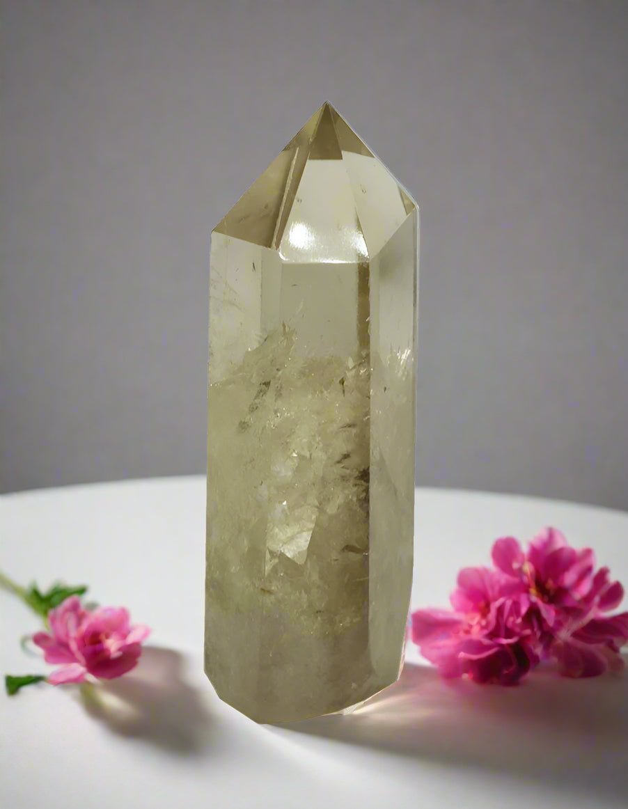 ☀️ Citrine Point – 10–20g | Abundance, Joy & Energy Amplification - Auras Workshop Auras Workshop