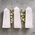 🤍 Clear Quartz Gemstone Obelisk Point - Auras Workshop Auras Workshop