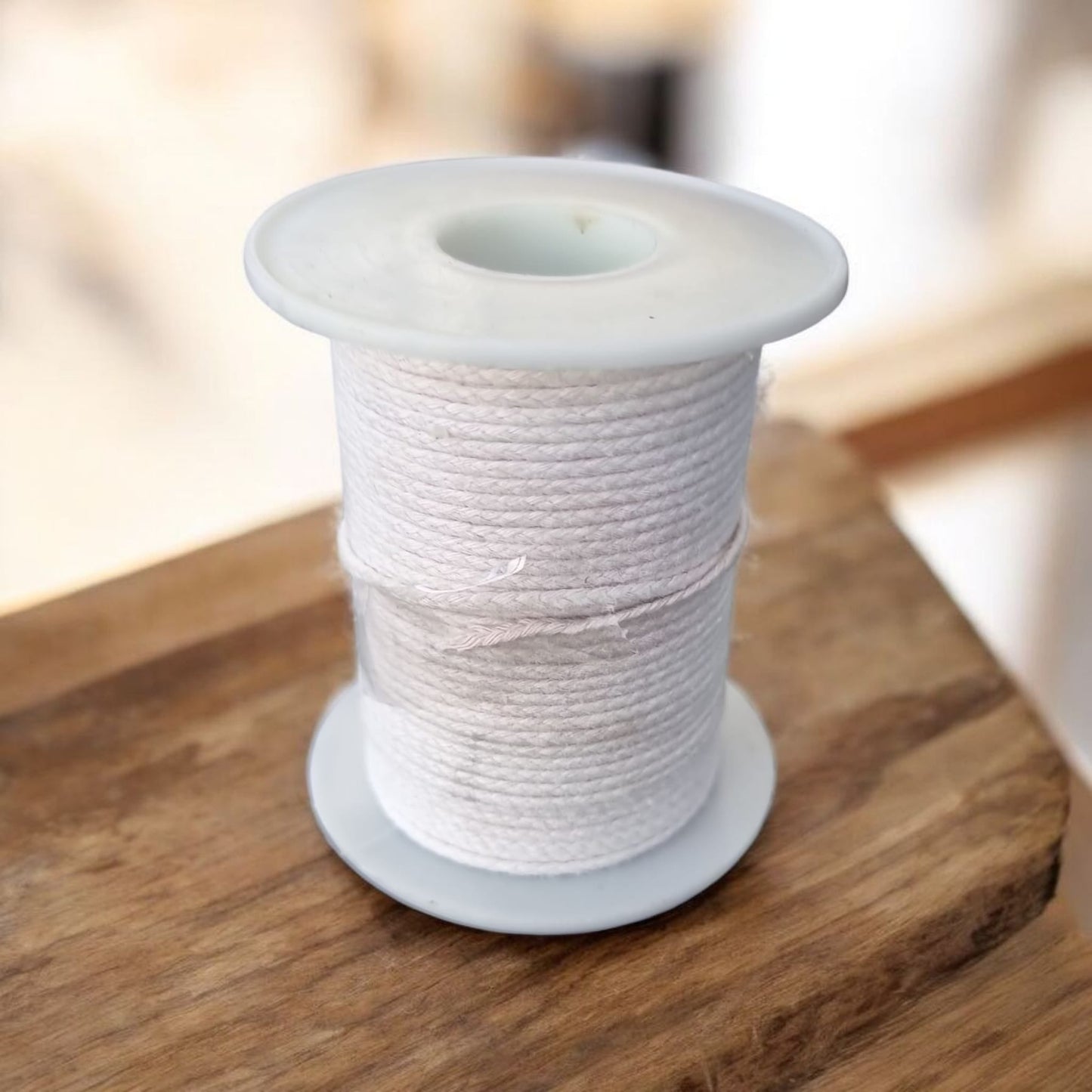 🕯 Cotton Wick for Candles – Premium Natural Wicks for Clean, Even Burning - Auras Workshop Auras Workshop
