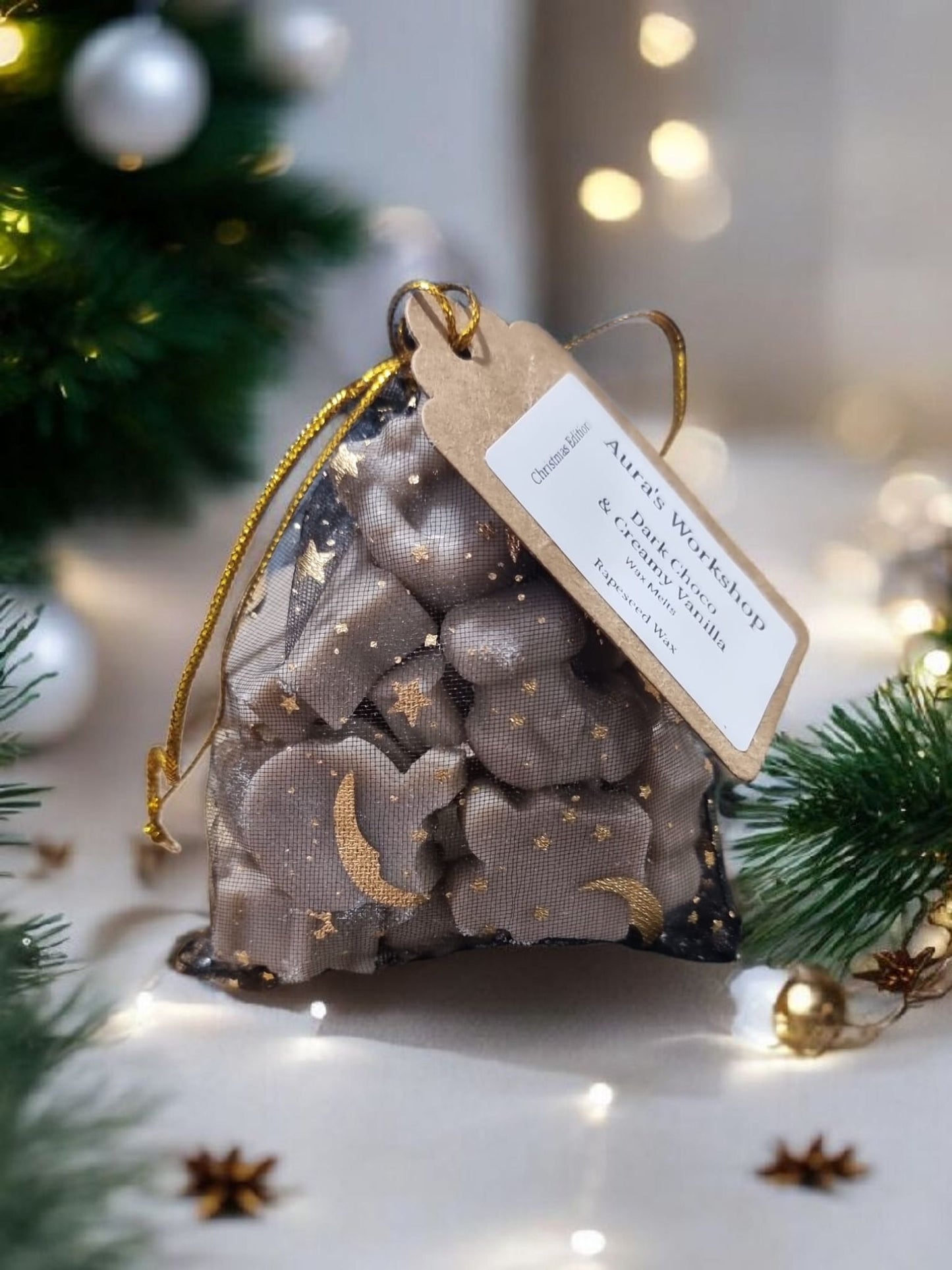 🍫 Dark Choco & Creamy Vanilla Wax Melts – Christmas Edition - Auras Workshop Auras Workshop