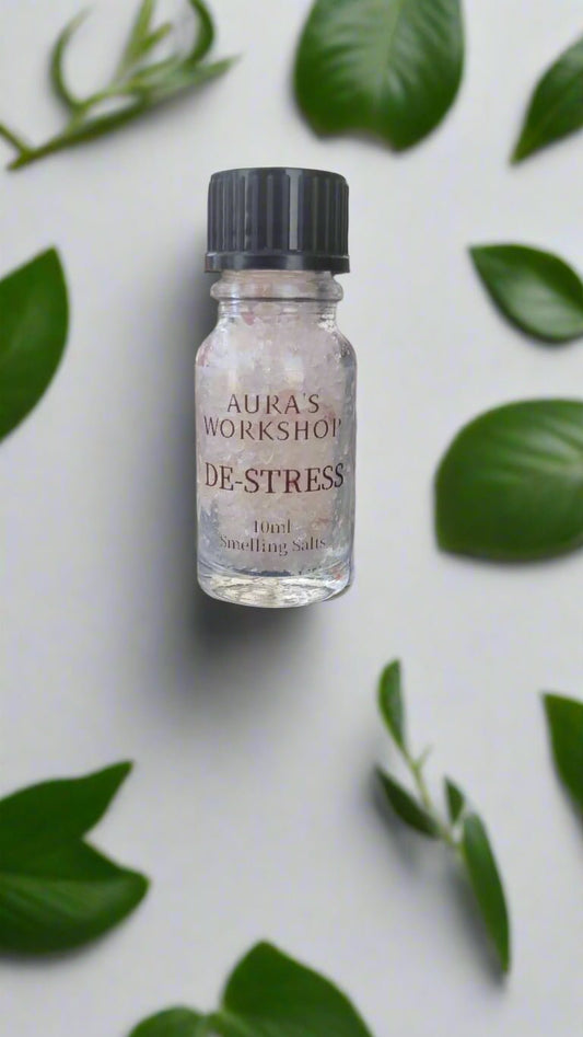 De - Stress Aromatherapy Smelling Salt - Unwind, Relax, and Find Balance! - Auras Workshop Auras Workshop