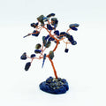 Gemstone Tree - Sodalite on Blue Agate Base (35 stones) - Auras Workshop Auras Workshop