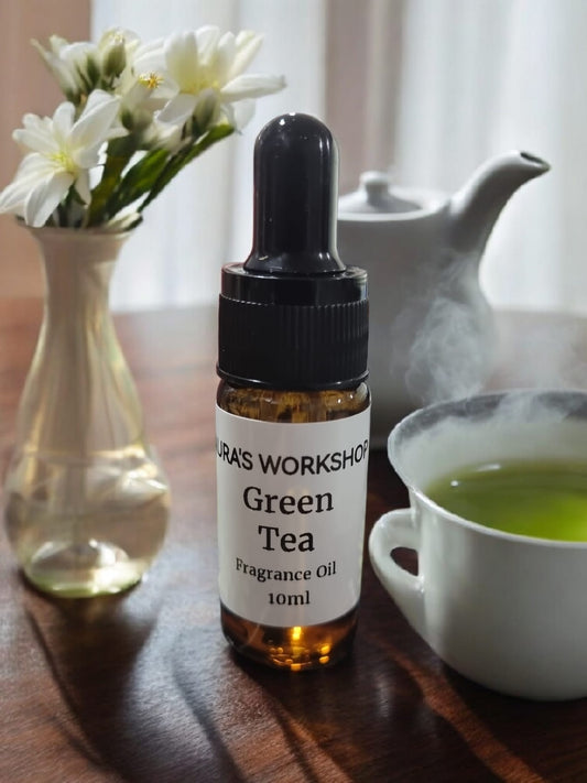 Green Tea Fragrance Oil – 10ml - Auras Workshop Auras Workshop