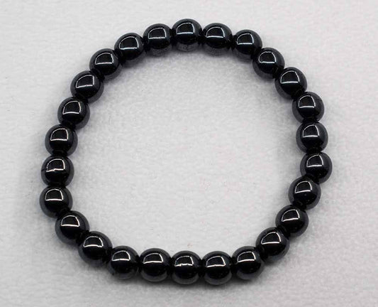 Hematite Bracelet 8mm Beads - Auras Workshop Auras Workshop