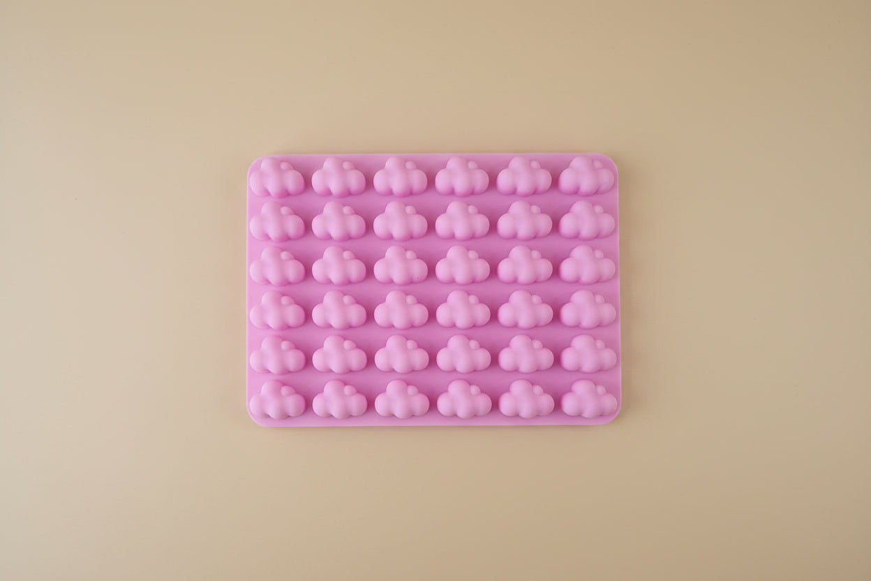 ☁️ Cloud Silicone Mold Tray – Mini Cloud Wax Melt & Candle Mold