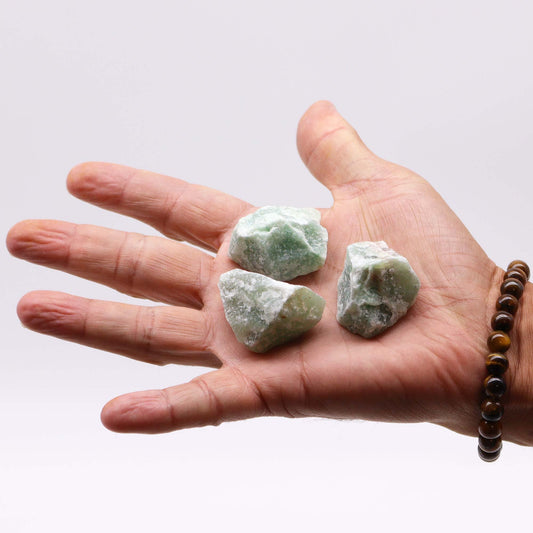 Jade Raw 2 - 4cm Crystals 2 - 4cm Stone Crystals - Auras Workshop Auras Workshop