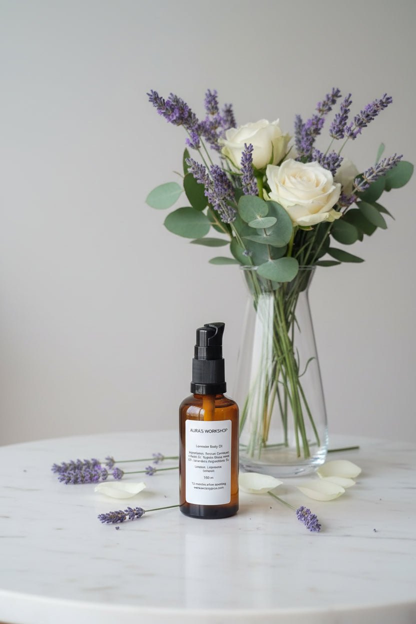 Lavender Body Oil 100ml – Soothing Skin & Massage Oil - Auras Workshop Auras Workshop