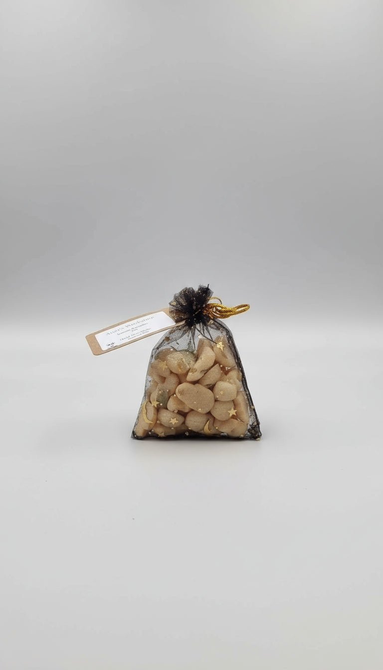 💀 Lemon Pumpkin Pie Skull Wax Melts – Rapeseed Wax | Halloween Collection by Aura’s Workshop - Auras Workshop Auras Workshop