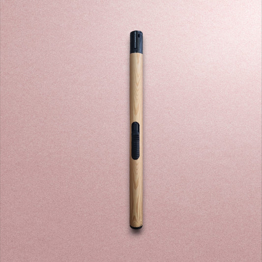 Light Wood Style Refillable Slim Tall Lighter - Auras Workshop Auras Workshop