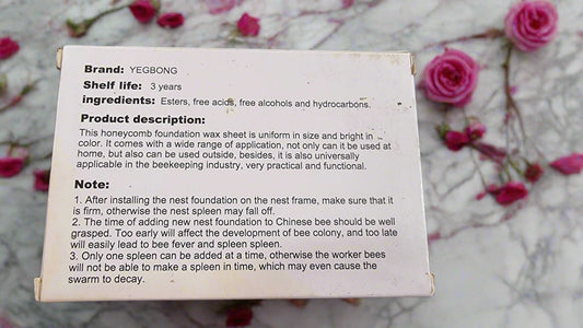 🐝 Natural Beeswax Sheets x10 - Auras Workshop Auras Workshop