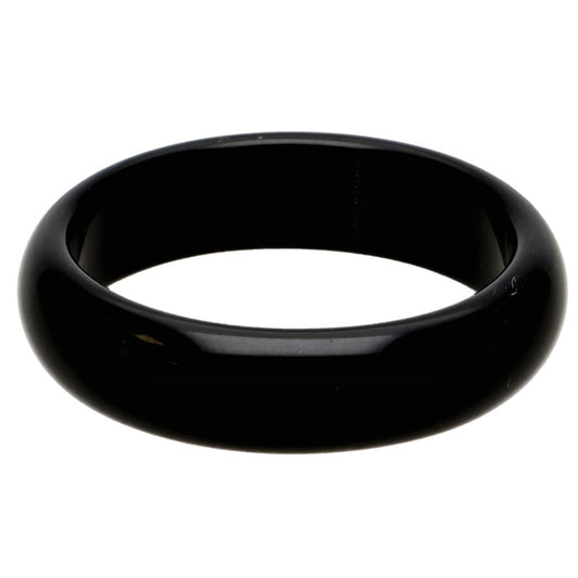 Natural Black Onyx Crystal Ring β Protection, Strength & Grounding Jewellery - Auras Workshop Auras Workshop