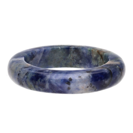 Natural Sodalite Crystal Ring β Intuition, Clarity & Communication Jewellery - Auras Workshop Auras Workshop