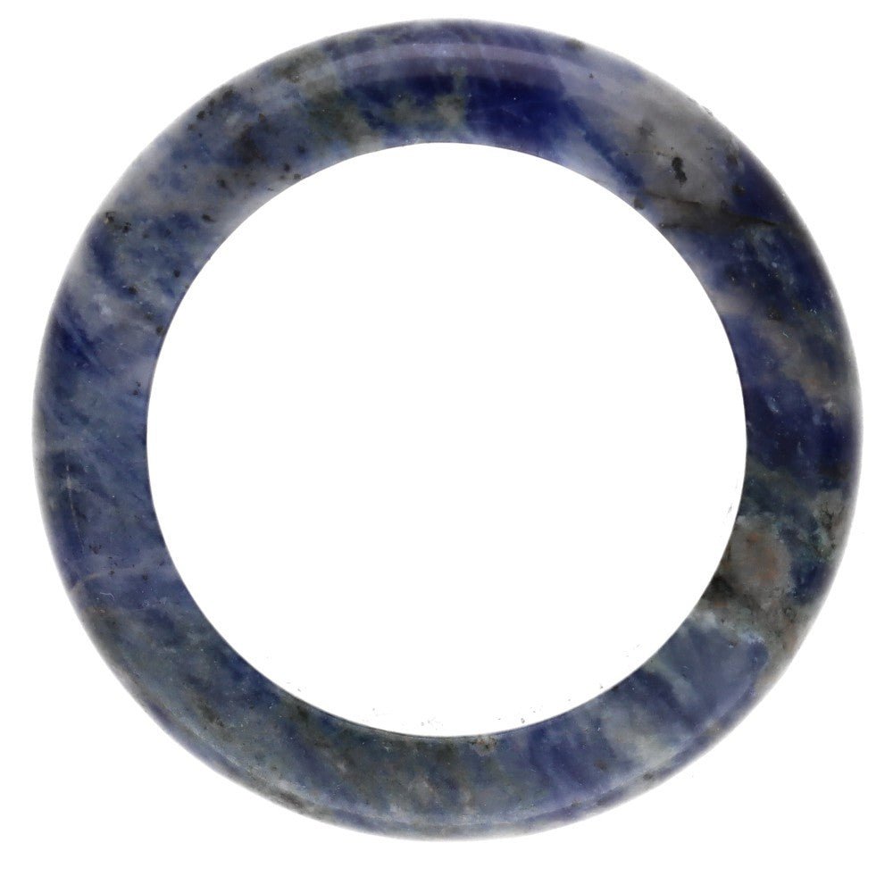 Natural Sodalite Crystal Ring – Intuition, Clarity & Communication Jewellery - Auras Workshop Auras Workshop