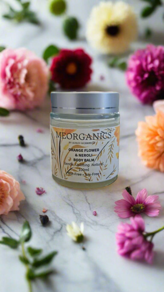 🍊 Orange Flower & Neroli Body Balm – 100ml - Auras Workshop Auras Workshop