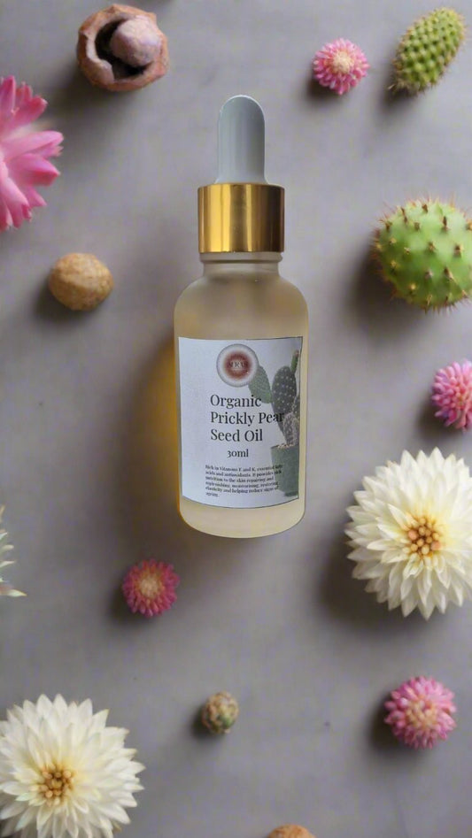 🌵 Organic Prickly Pear Seed Oil – 30ml | Nourishing, Anti - Ageing & Restorative - Auras Workshop Auras Workshop