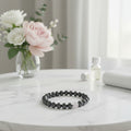 Magnetic Hematite & Rose Quartz Bracelet 8mm