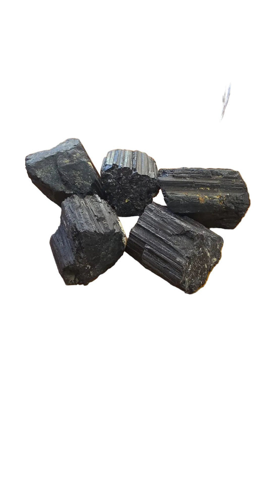 Raw Black Tourmaline Stone | Approx. 6β7cm | Protection & Grounding Crystal - Auras Workshop Auras Workshop