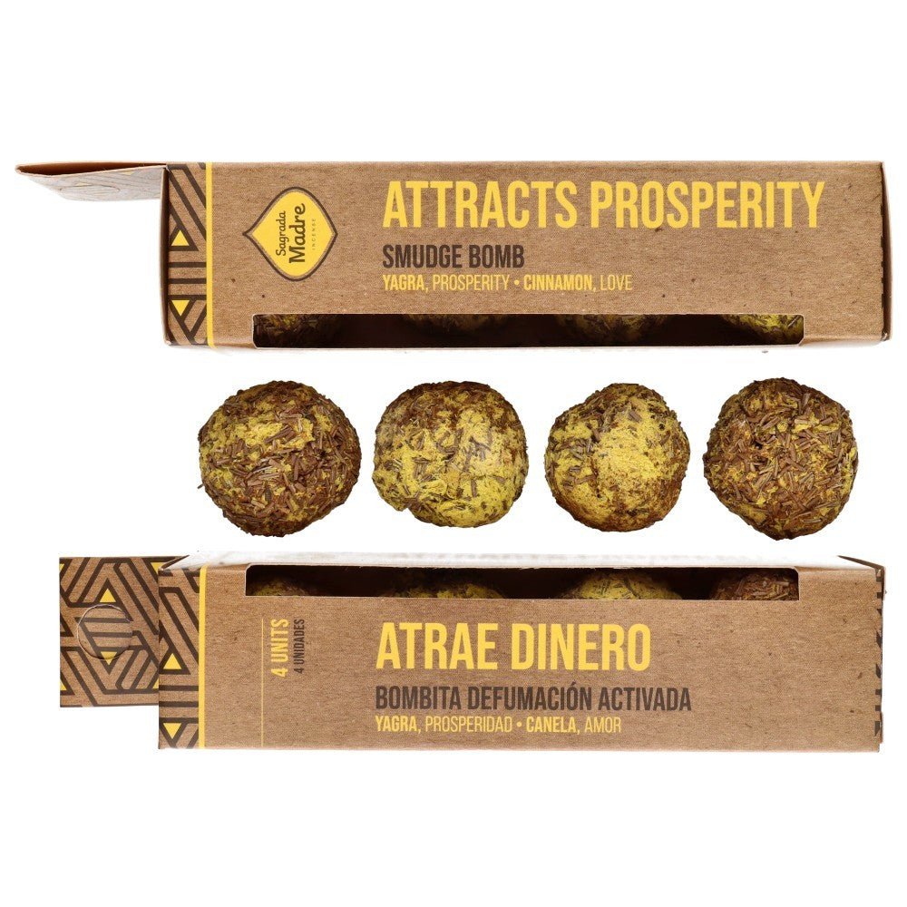 Sacred Mother Attracts Money Herbal Incense Balls x4 – Abundance, Prosperity & Manifestation - Auras Workshop Auras Workshop