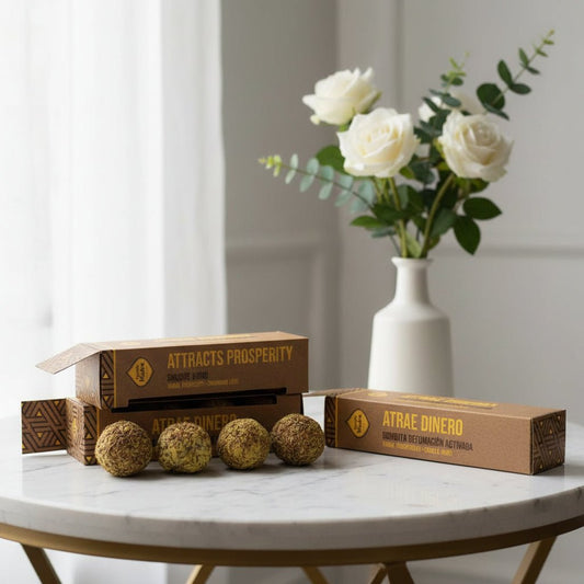 Sacred Mother Attracts Money Herbal Incense Balls x4 – Abundance, Prosperity & Manifestation - Auras Workshop Auras Workshop