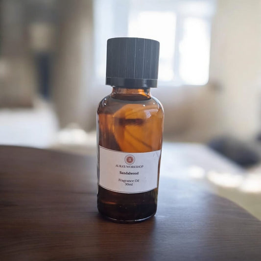 🌰 Sandalwood Fragrance Oil – 30ml - Auras Workshop Auras Workshop