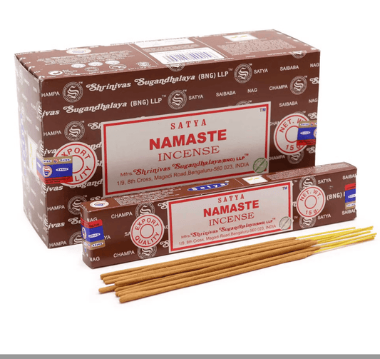 Satya Namaste Incense Sticks – Harmony, Peace & Mindfulness - Auras Workshop Auras Workshop