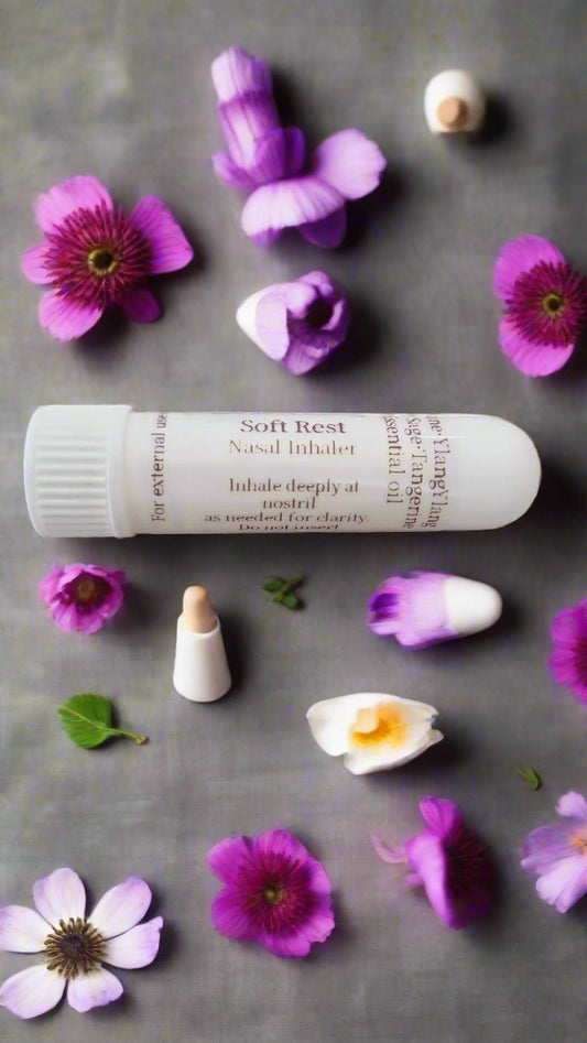 🌙 Soft Rest Nasal Inhaler – Relaxation, Calm & Better Sleep - Auras Workshop Auras Workshop