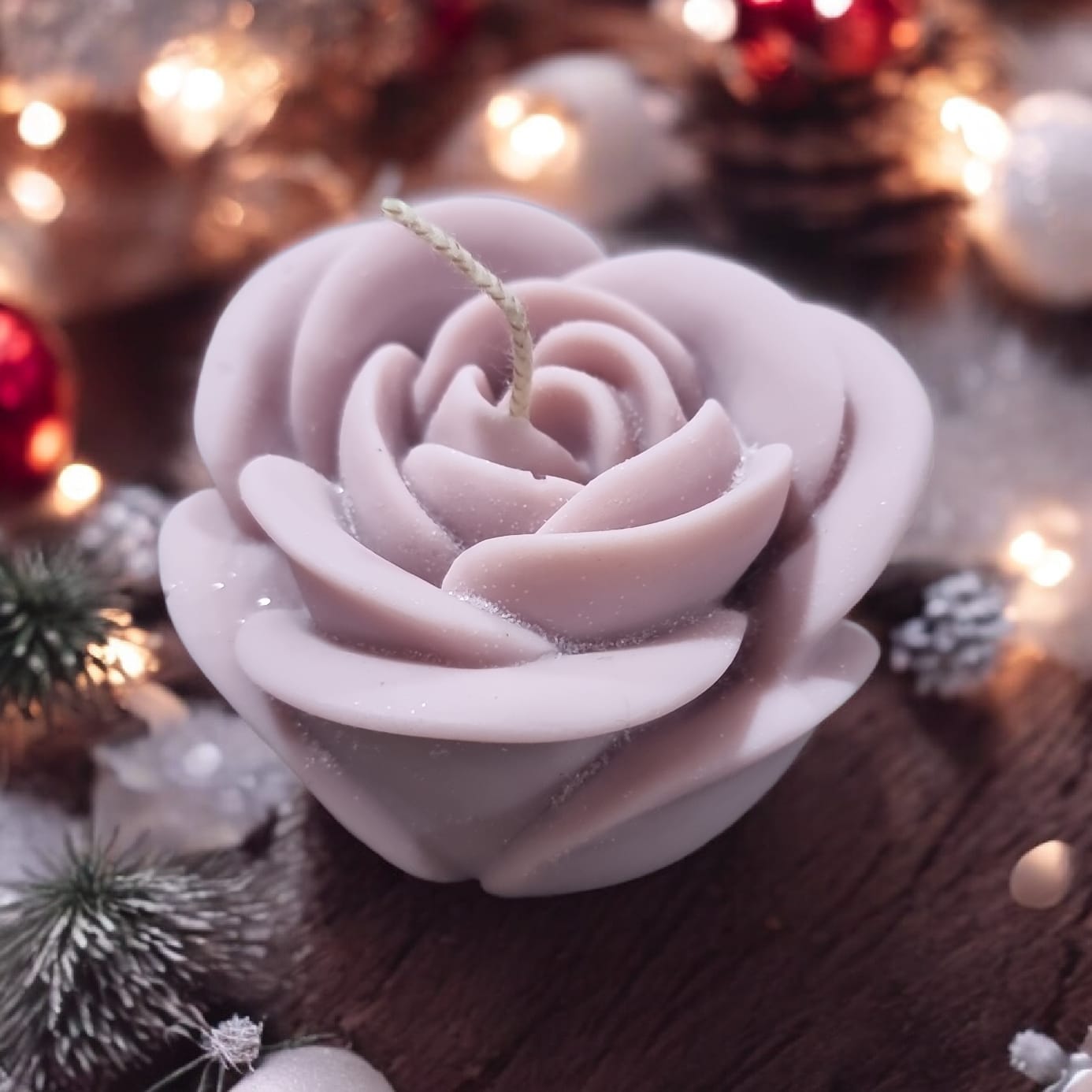 🌹🍒 Spiced Cherry Rose Candle | Aura’s Workshop | Sweet Cherry, Warm Spice & Soft Rose Blossom - Auras Workshop Auras Workshop