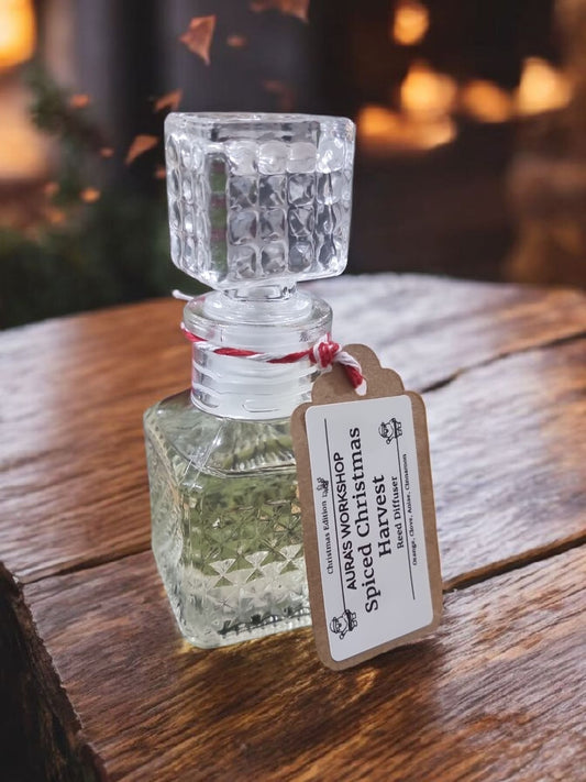 🎄 Spiced Christmas Harvest Reed Diffuser – Christmas Edition - Auras Workshop Auras Workshop