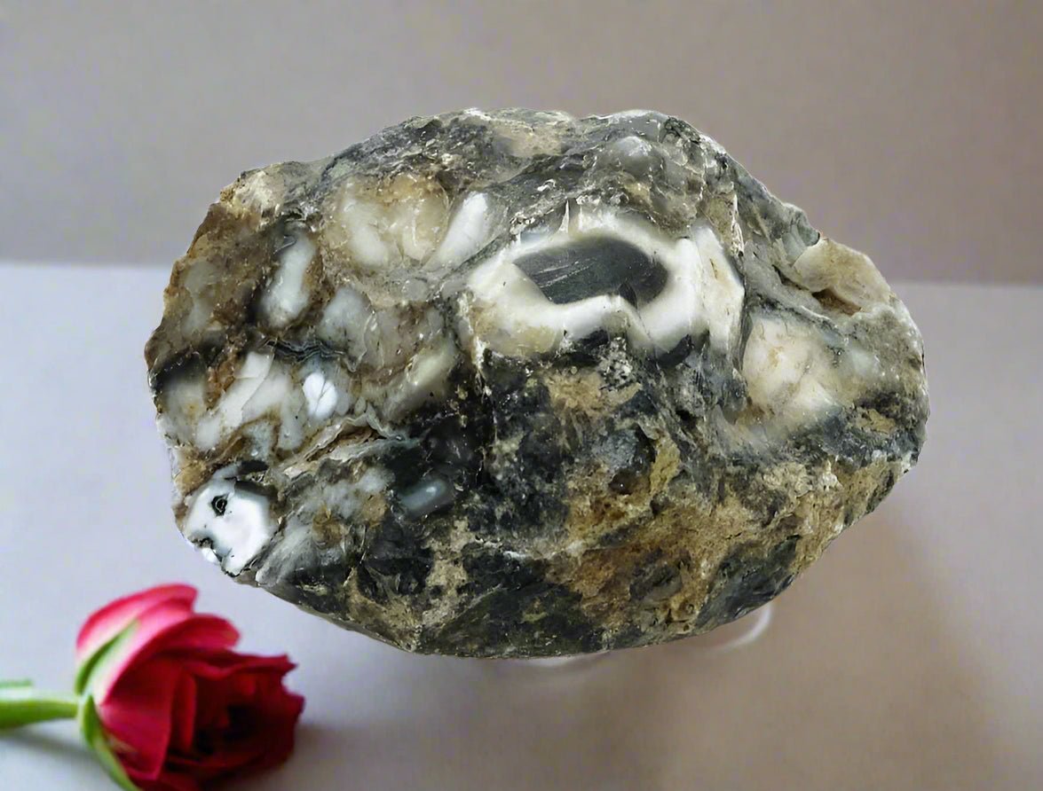 Stone Rough Chalcedony 300g - Auras Workshop Auras Workshop