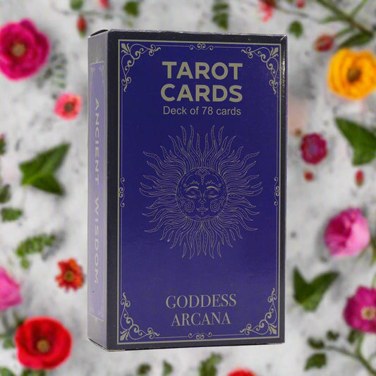 🌸 Tarot Cards with Guide Book – Goddess Arcana Deck - Auras Workshop Auras Workshop