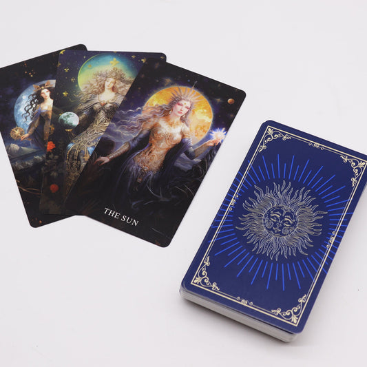 🌸 Tarot Cards with Guide Book – Goddess Arcana Deck - Auras Workshop Auras Workshop