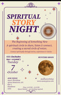 The Beginning of Something New A Spiritual Story Night at Aura’s Workshop - Auras Workshop Auras Workshop