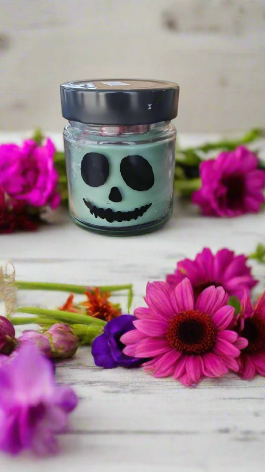 🫀 The Collector’s Jar Candle – Heart & Brain Fragment | Green Chocolate, Cucumber & Gingerbread Scent | Halloween Collection by Aura’s Workshop - Auras Workshop Auras Workshop