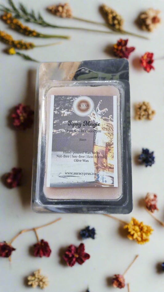 🍹 Tipsy Magic Wax Melts – Rum Scent | Fun Smells Collection by Aura’s Workshop - Auras Workshop Auras Workshop