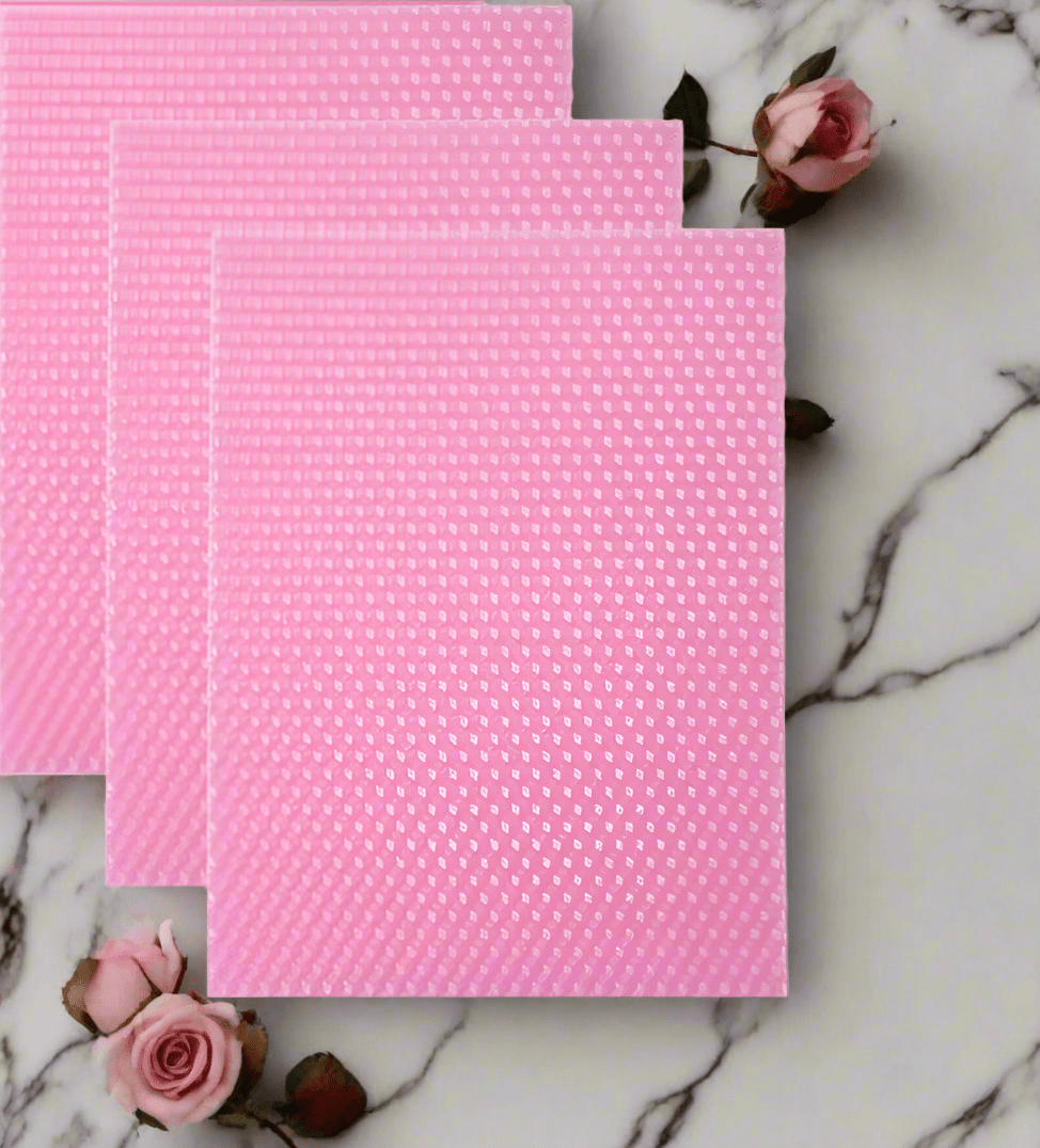 💖 Vibrant Pink x2 Beeswax Sheets - Auras Workshop Auras Workshop