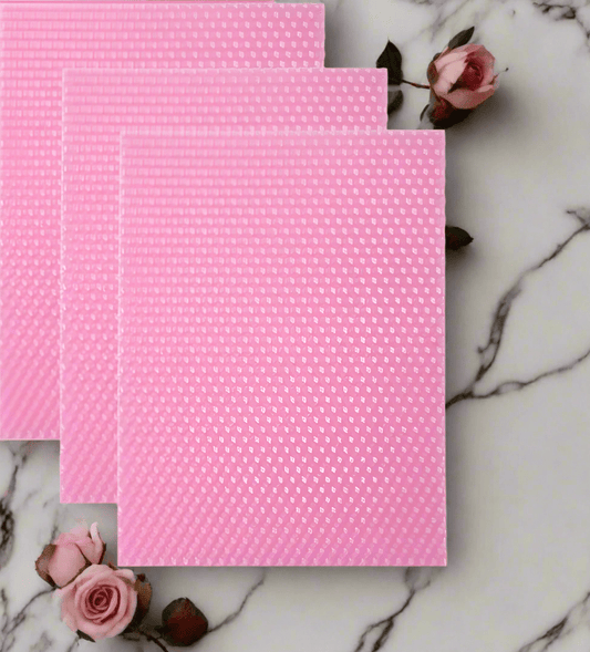 💖 Vibrant Pink x2 Beeswax Sheets - Auras Workshop Auras Workshop