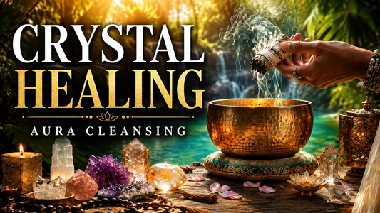 Crystal Healing Music for Aura Cleansing, Negative Energy Removal & Deep Meditation