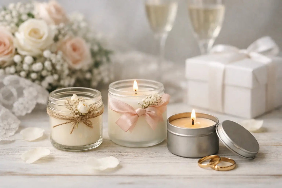 Guide to Wedding Favor Candles - Auras Workshop
