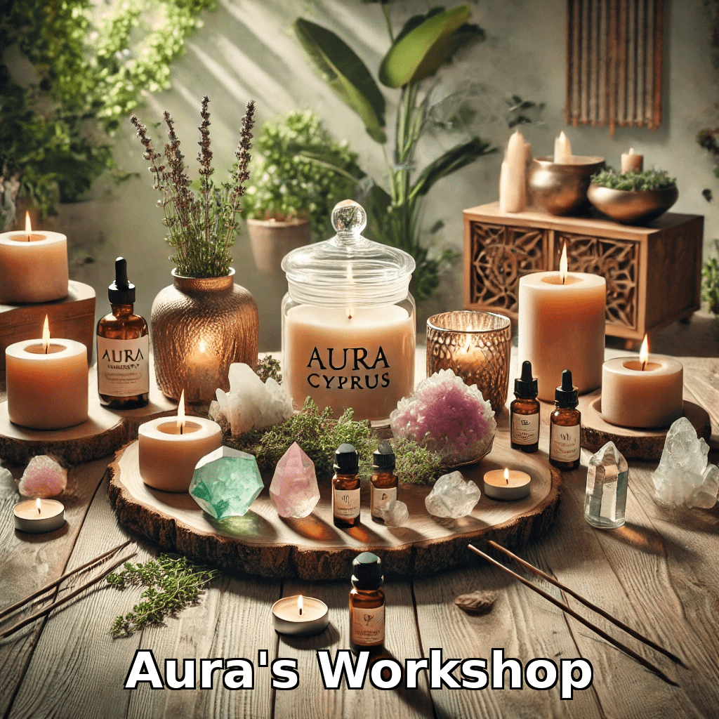 Handcrafted Candles, Crystals, and Spiritual Tools: Why Aura Cyprus Stands Out - Auras Workshop