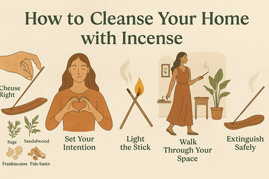 🌿 How to Cleanse Your Home with Incense: A Complete Guide for Cyprus Homes - Auras Workshop
