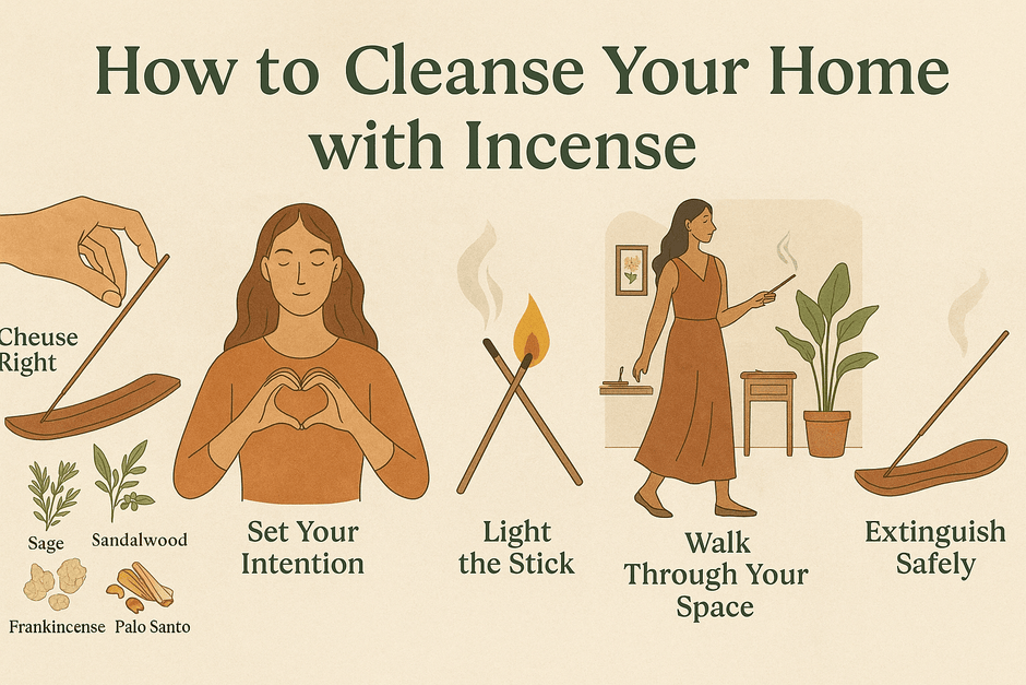 🌿 How to Cleanse Your Home with Incense: A Complete Guide for Cyprus Homes - Auras Workshop