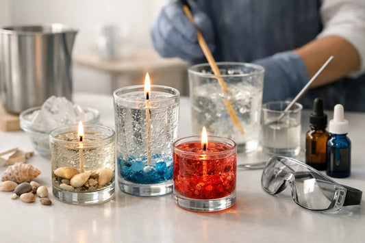 How to Make Gel Candles Safely - Auras Workshop